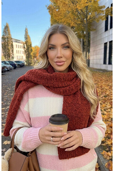 LAGRANZE Velvet Women's Casual Knitted Shawl