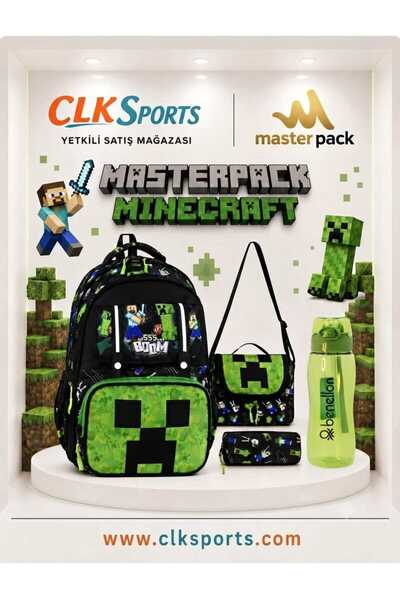 CLK SPORTS Lux School Backpack, Lunchbox, Pen Holder Set - Licensed Water Bot...