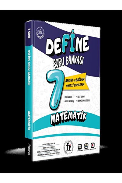 Fi Yayınları 7.SINIF DEFİNE MATEMATİK SORU BANKASI 2027 MAARİF MODEL BECERİ V...