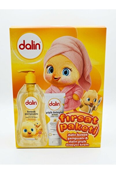 Dalin Bebek Şampuanı 700 ml + Pişik Önleyici Krem 100 ml Fırsat Avantaj Paketi