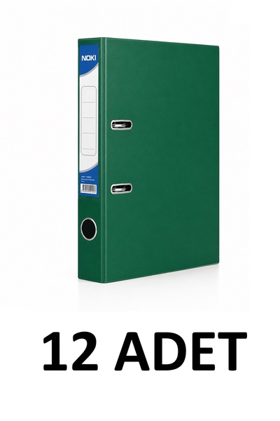 Noki 12 Narrow Plastic Folders A4 Folders