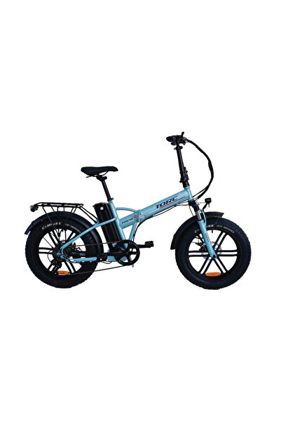 TORC TRC-10 GAZ KOLLU ELEKTRİKLİ KATLANIR BİSİKLET 420H HD 20 JANT 7 VİTES ME...