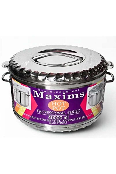 DubaiGallery Maxims Stainless Steel Hot Pot – 40000 ml