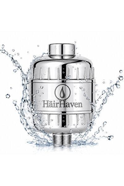 Generic HäirHaven 25-Stage Shower Filter for Hard Water with Extra Replacemen...