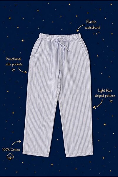 SAKN سَكَن | Blue Stripe - M