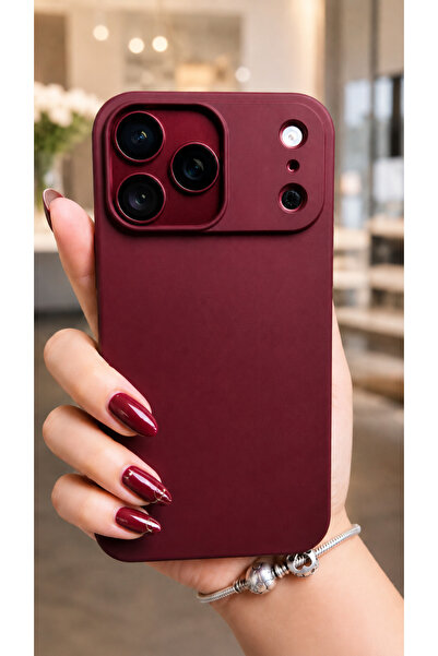 Alan Tech İphone 17 Pro Max - 18 Pro Max uyumlu Kılıf Içi Kadife Lansman Sili...