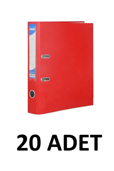 Noki 20 Narrow Plastic Folders A4 Folders
