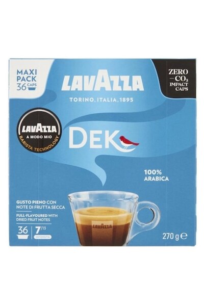LavAzza A Modo Mio Dek Cremoso Capsule de cafea, 36 capsule