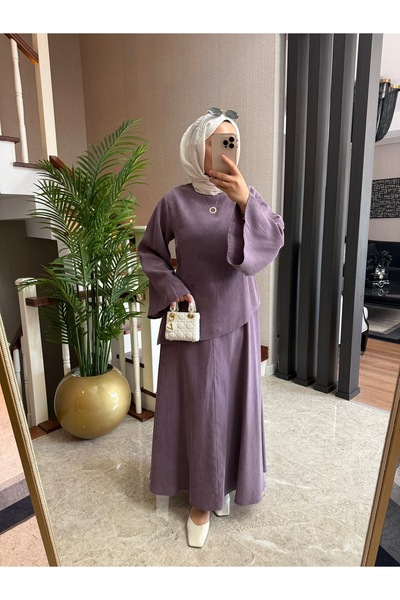 QARİN LİLA ETEKLİ TAKIM