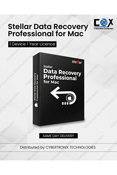 STELLAR Data Recovery Professional for Mac | 1 Device for 1 Year | Digital Li...