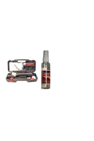 micul fermier Pachet Mașină de tuns electrică pentru Oi, Capre, Câini 350 W, 2600 rpm + Odorizant de aer pe bază de ulei Turbo Gum 50 ml cu pulverizator