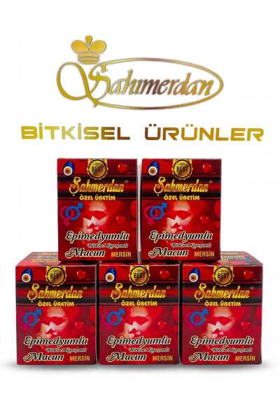 Şahmerdan Bitkisel karışımlı kuvvetlendirici güç macunu 5 adet 240gr