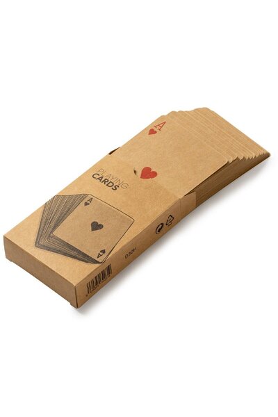 Giftit Carti de joc fabricate din carton reciclat Ambalate in cutie din carton