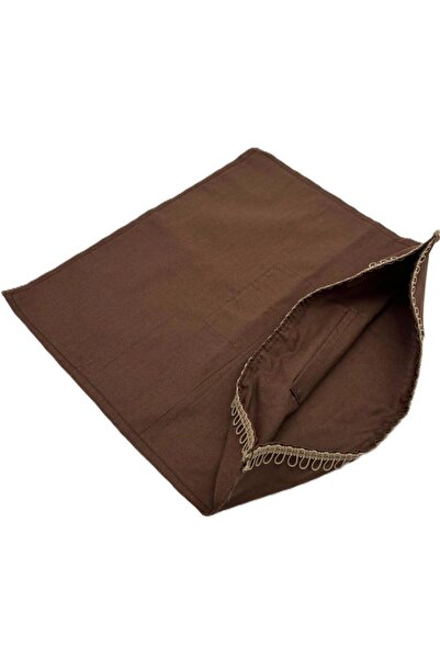 angel çanta aksesuar 38X38 cm Unzipped Sewn Lining Brown