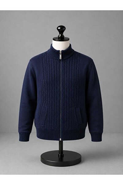 Castello 👦 🧥   Boy's Zippered Knitwear Cardigan ✨ 🧶 ⭐   A Comfortable and ...