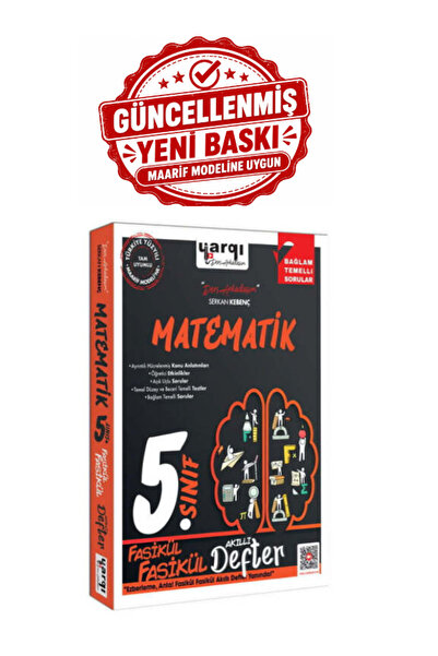 Yargı Yayınları Yargı Ders Arkadaşım 5.Matematik Fasikül Fasikül Akıllı Defte...