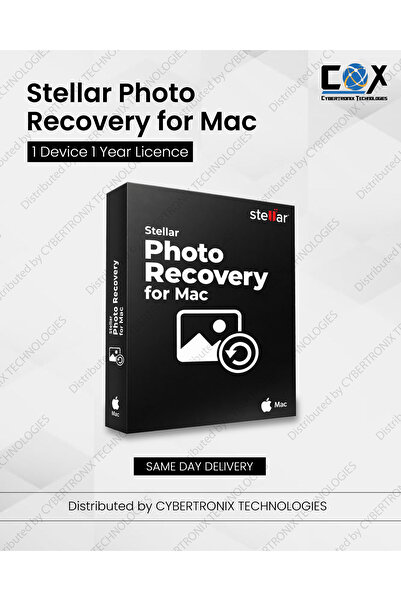 STELLAR Photo Recovery for Mac | 1 Device for 1 Year | Digital License | Same...