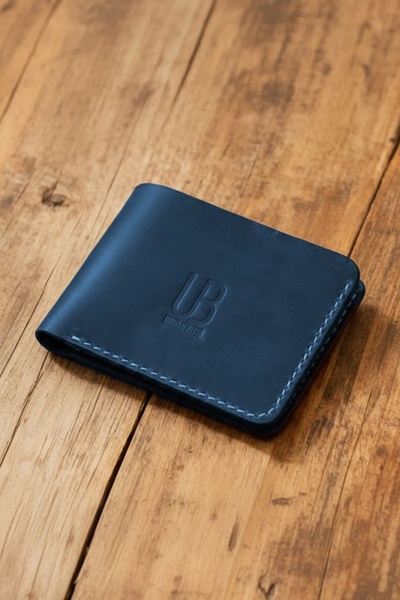 Urban Bag Χειροποίητο Πορτοφόλι από γνήσιο δέρμα Concept 2 PLUS – Μπλε (Χρώμα...