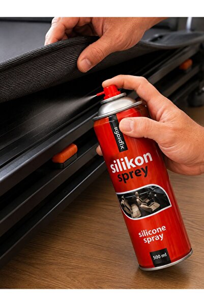 GOLDFİX Koşu Bandı Spreyi Bisikleti Silikon Bakım Yağı 500ML