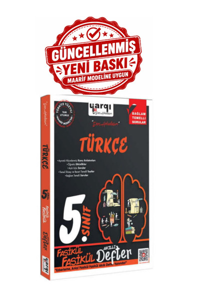 Yargı Yayınları Yargı Ders Arkadaşım 5.Türkçe Fasikül Fasikül Akıllı Defter 2...