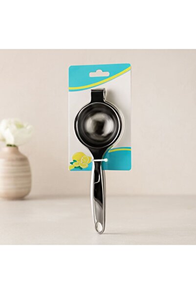 Royaleks Steel Lemon and Fruit Squeezer with Handle (21.5 cm Handle)