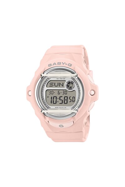 Casio Women's Digital Grey Dial Watch - BG-169KB-4DR