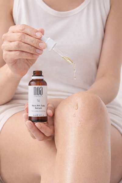 noa cosmetics Ant Egg Oil, Natural Care Oil with Hair Reducing Effect & Aloe Vera Extract, Ant Egg Oil 30 ml