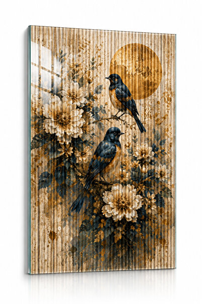 Decorita Pictură pe sticlă |   Sticlă striată |   Cântecul Grădinii