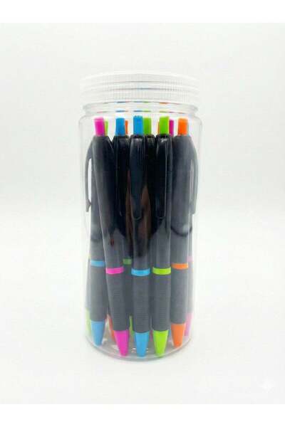 ViViRaSmi 20-Pack Retractable Ballpoint Pens, 0.5mm Fine Point, Smooth Writin...