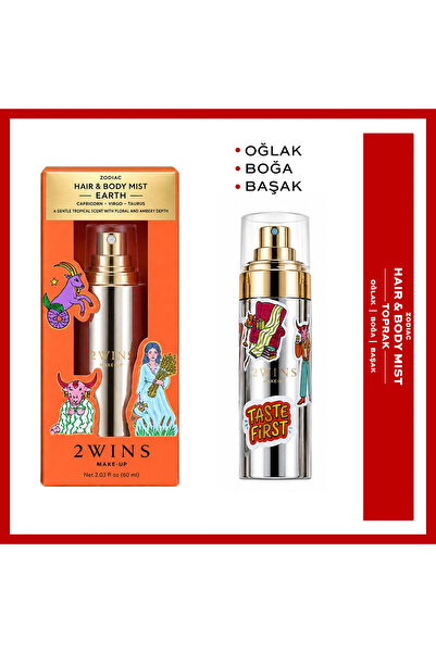 2wins Zodiac Saç ve Vücut Spreyi - Toprak