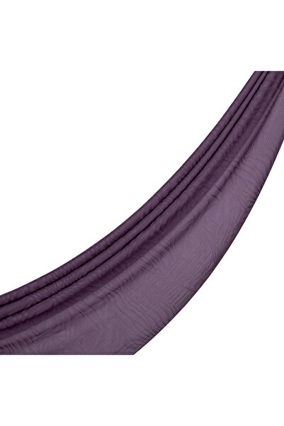 ipekevi Σάλι με μονόγραμμα με σχέδιο ζέβρας σε μωβ απόχρωση συκιού τεσσάρων ε...