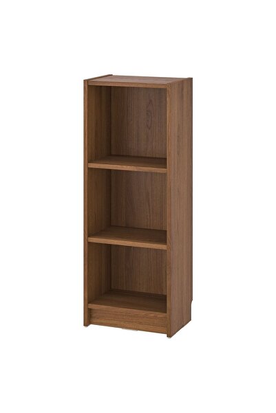 IKEA Modern Kahverengi Kitaplık 40x28x106 cm - Salon/Çalışma Odası Dolabı