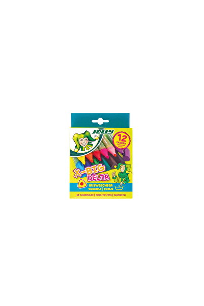 Jolly Markere colorate X-Big Delta set 12 4490-0041