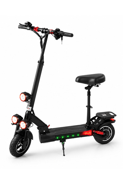 Rally 800W 48V Electric Monster Scooter - 15Ah Battery with Comfortable Seat