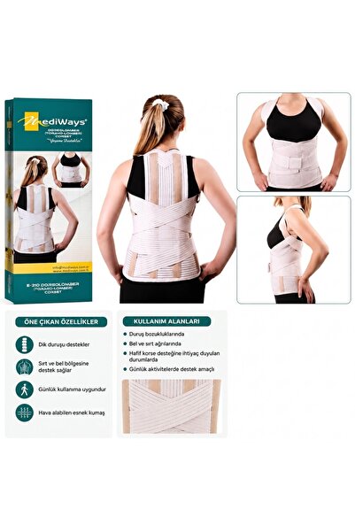 MEDİWAYS DORSOLOMBER ( TORAKO-LOMBER) CORSET