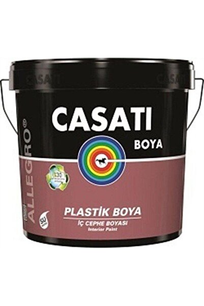 Casati 10KG YENİ ÇAĞIL 7550 ALLEGRO PLASTİK İÇ CEPHE BOYASI (A)