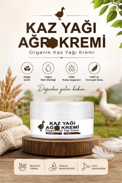 Metas Mark Kaz Yağı Organik Ağ.rı Kremi – Doğal İçerikli, Rahatlatıcı Günlük ...
