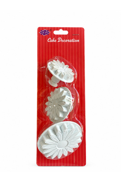 pratikpastacılık Large 3-Piece Printing Set Sugar Paste-Cookie-Ceramic Printi...
