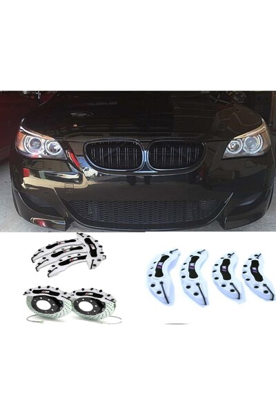 X POWER TUNİNG Bmw E60 m Beyaz 17-18-19-20 Jant Uyumlu 4.lü Kaliper Kapagı