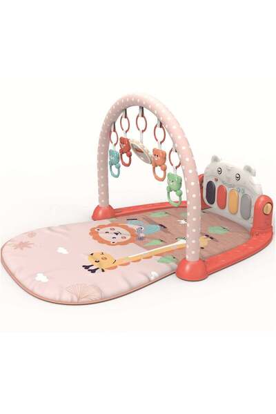 Youleen Baby Gyms Play Mats Non-Toxic Musical Piano Play Indoor Mat Center Wi...
