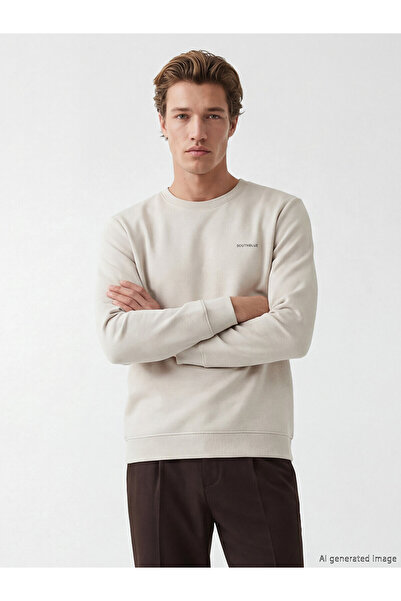 LC Waikiki Peak New Season Crew Neck Men's Sweatshirt