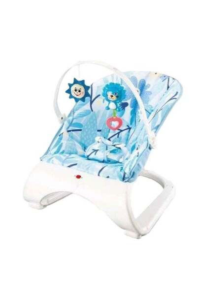 Tiibaby 68158 Baby Rocking Chair with Vibrating Seat, Toy Bar, 3-Point Safety...