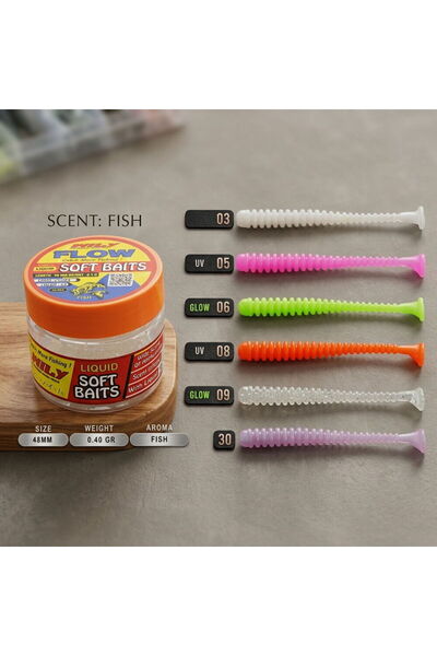 Wily Flow 48 Mm 0,4 Gr Color:03 Pcs:20