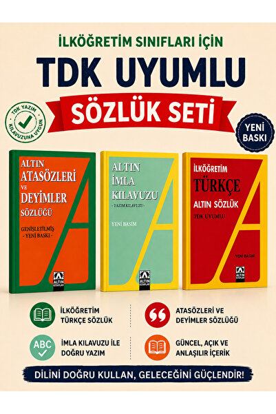 Altın Kitaplar Akademi İLKÖĞRETİM SINIFLARI İÇİN SÖZLÜK SETİ