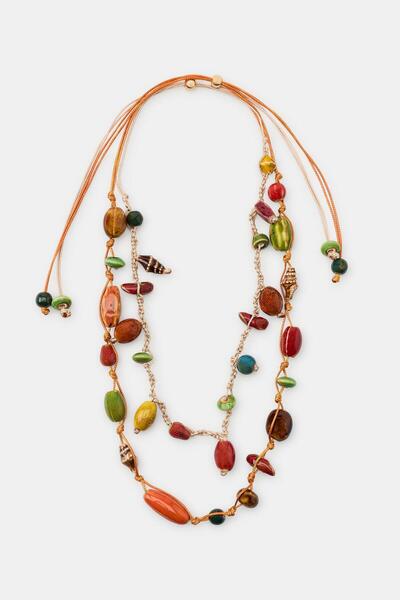 yucelique ZRA Model Charm Detaylı Yaz Kolleksiyonu Premium Çoklu Charm Kolye Set