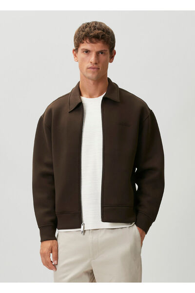 Calvin Klein Regular Fit Kahverengi Sweatshirt