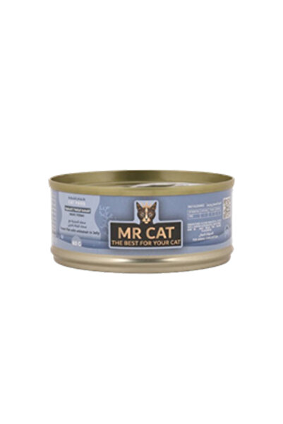 Mr. Cat سمك المحيط مع سمك الرنكة بالجيلي من مستر كات - كرتون 24 حبة 60g