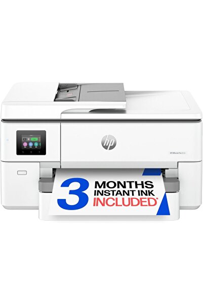 HP OfficeJet Pro 9720 Wide Format Wireless All-in-One Color Inkjet Printer, P...
