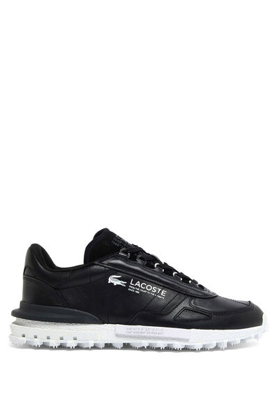 Lacoste Elite Active Black Leather Men's Sneakers