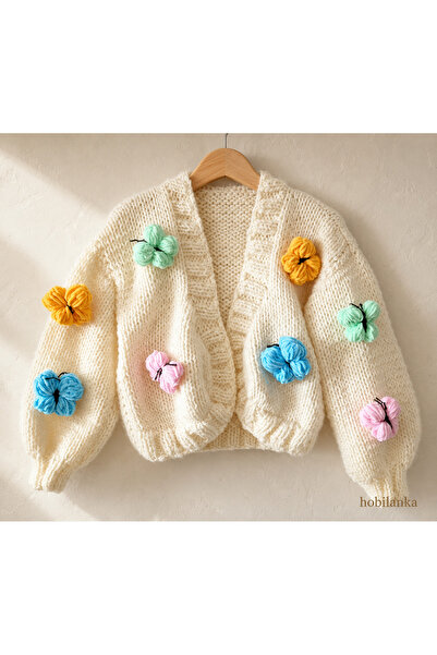 hobilanka New Season Hand-Knitted Cardigan